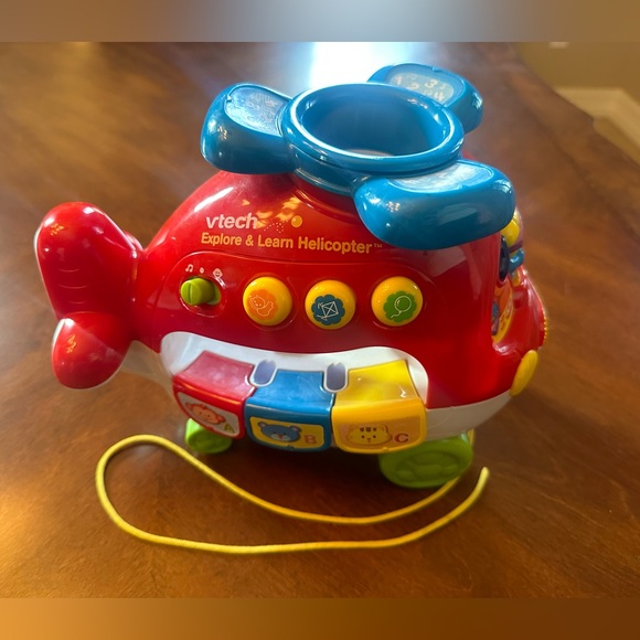 VTech Helicopter Explore & Learn - like new!! - Picture 1 of 3